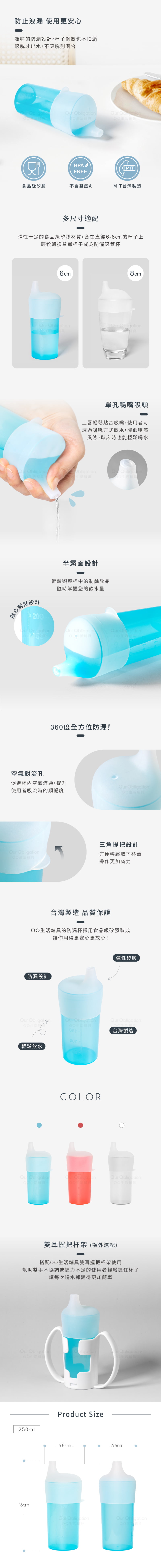 矽膠防漏杯說明